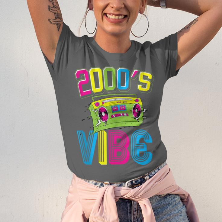 2000's Vibe Hip Hop Costume Early 2000s Party Nostalgia Unisex Jersey T-Shirt