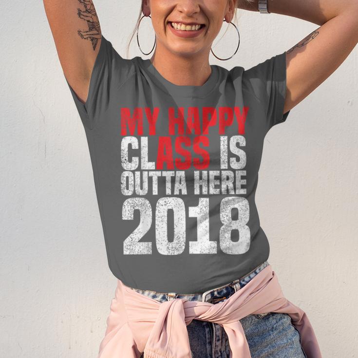2018 Senior Graduation My Happy Class Shirt Unisex Jersey T-Shirt