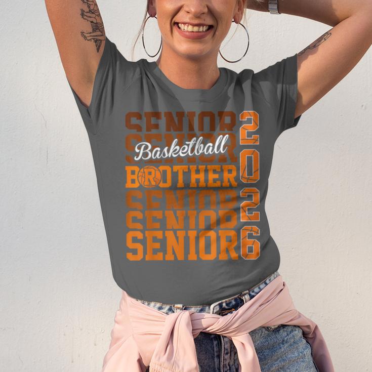 2026 Basketball Senior Brother Graduation Matching Family Unisex Jersey T-Shirt