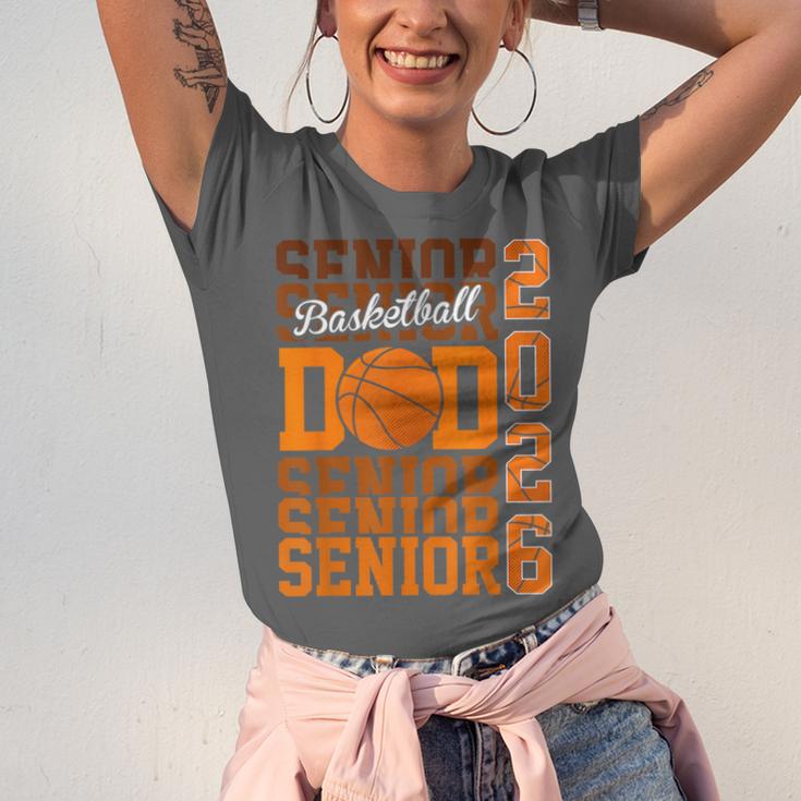 2026 Basketball Senior Dad Graduation Matching Family Unisex Jersey T-Shirt