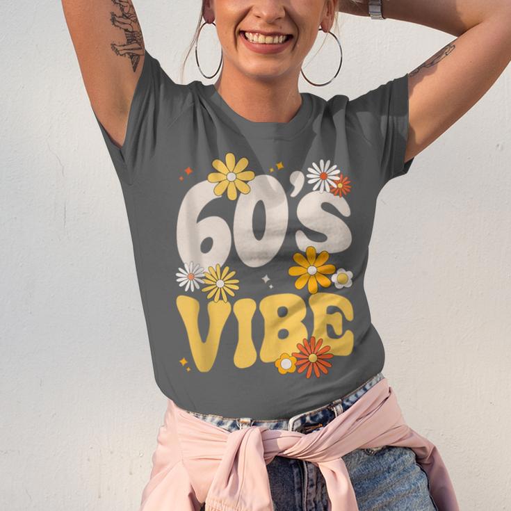 60's Vibe Vintage Nostalgia Mixtape Era 1960s Party Groovy Unisex Jersey T-Shirt
