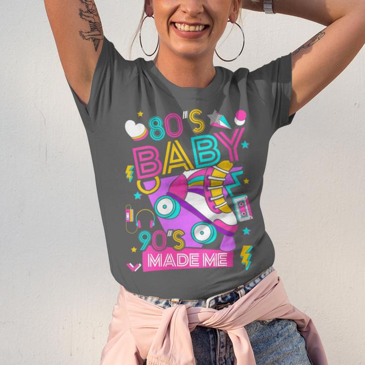 80's Baby 90's Made Me 1980s 1990s Nostalgia Retro Party Unisex Jersey T-Shirt