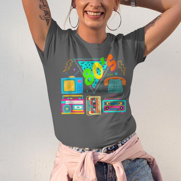 80's Vintage Cassette Tape Nostalgia Mixtape Era 1980s Retro Unisex Jersey T-Shirt