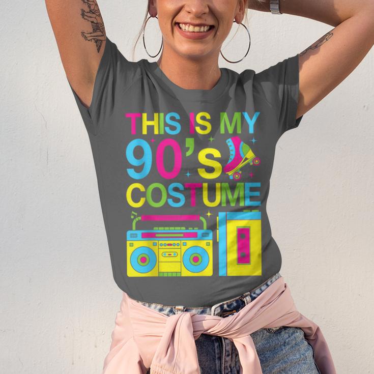 This Is My 90's Costume Retro 1990s Style Cassette Nostalgia Unisex Jersey T-Shirt This Is My 90's Costume Retro 1990s Style Cassette Nostalgia Unisex Jersey T-Shirt