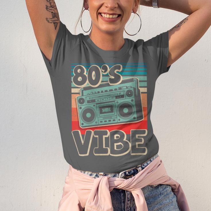 90's Vibe Vintage Style Cassette Tape Nostalgia 1990s Party Unisex Jersey T-Shirt