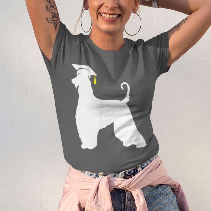 Afghan Hound Graduation Dog Graduate Men Women Kids Unisex Jersey T-Shirt