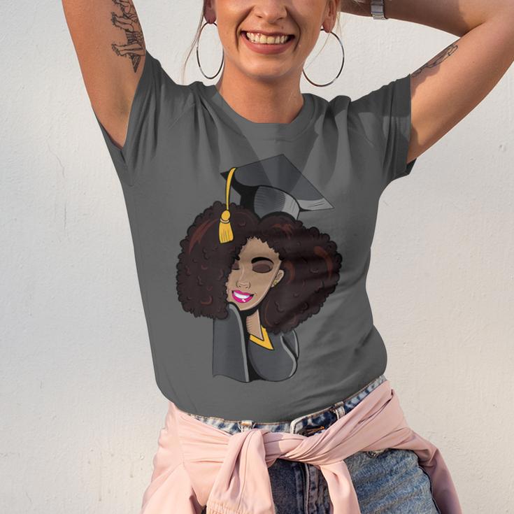 African Woman Educated Graduation 2019 Proud Unisex Jersey T-Shirt