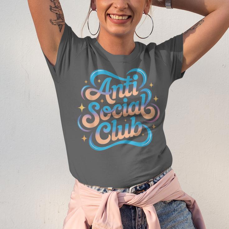 Anti-Social Club Introvert Humor Unisex Jersey T-Shirt
