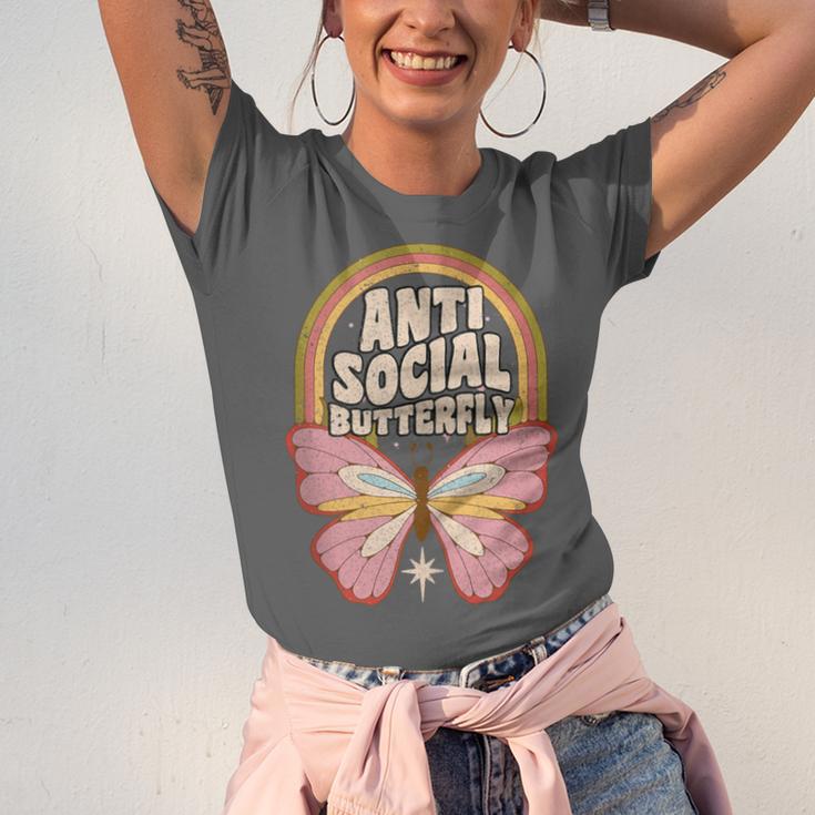 Anti-Social Introvert Butterfly Lover Unisex Jersey T-Shirt