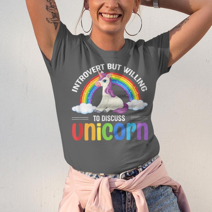 Anti Social Introvert Unicorn Lover Unicorns Unisex Jersey T-Shirt Anti Social Introvert Unicorn Lover Unicorns Unisex Jersey T-Shirt