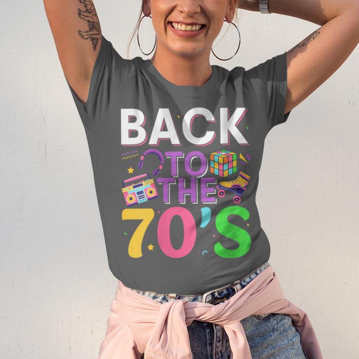 Back To The 70's Mixtape Era Nostalgia Retro 1970 70's Style Unisex Jersey T-Shirt Back To The 70's Mixtape Era Nostalgia Retro 1970 70's Style Unisex Jersey T-Shirt