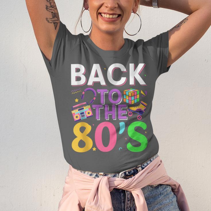 Back To The 80's Mixtape Era Nostalgia Retro 1980 80's Style Unisex Jersey T-Shirt