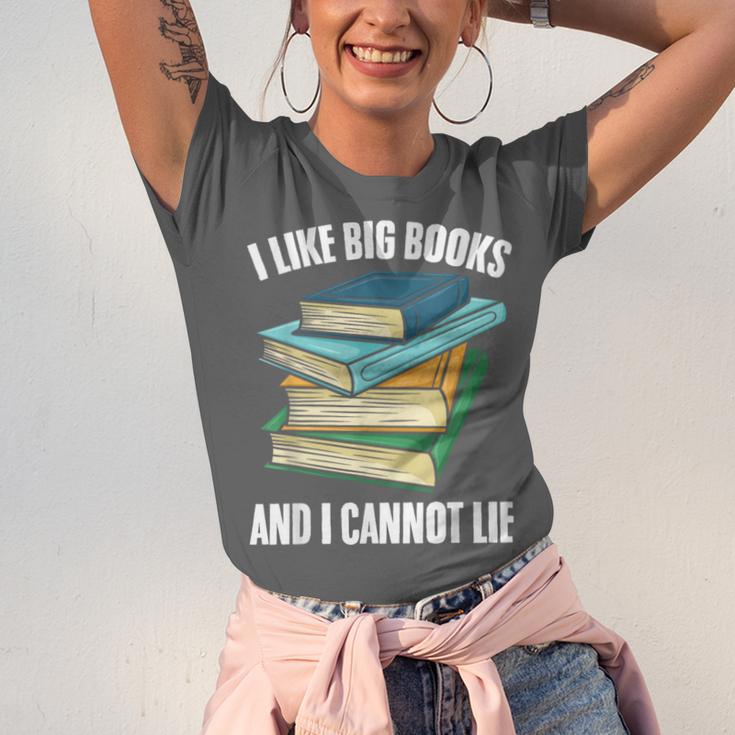 I Like Big Books And I Cannot Lie Book Reading Book Lover Unisex Jersey T-Shirt I Like Big Books And I Cannot Lie Book Reading Book Lover Unisex Jersey T-Shirt