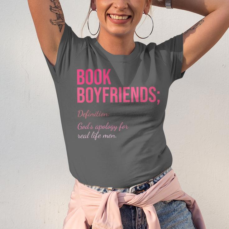 Book Boyfriends Definition Unisex Jersey T-Shirt