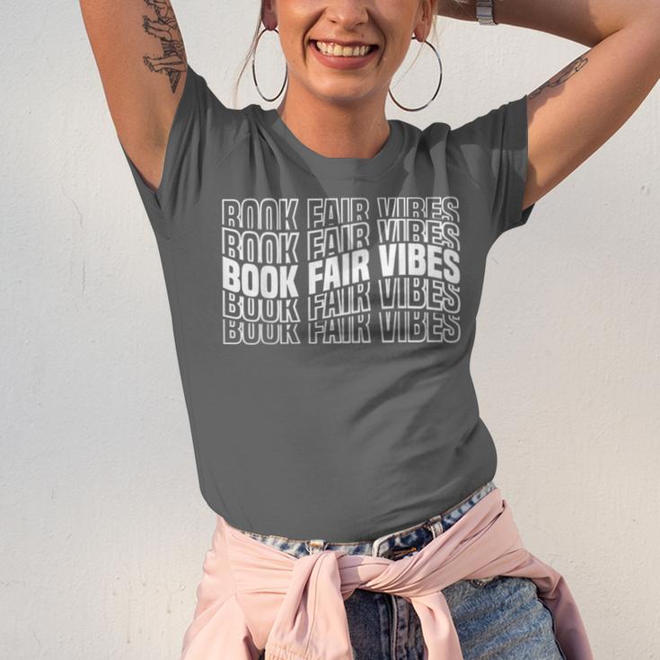 Book Fair Vibes Reader Nostalgia Unisex Jersey T-Shirt