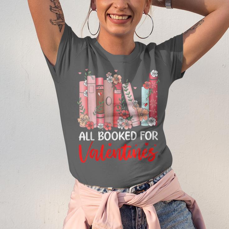 All Booked For Valentine Book Lovers Women Girl Teacher Unisex Jersey T-Shirt All Booked For Valentine Book Lovers Women Girl Teacher Unisex Jersey T-Shirt