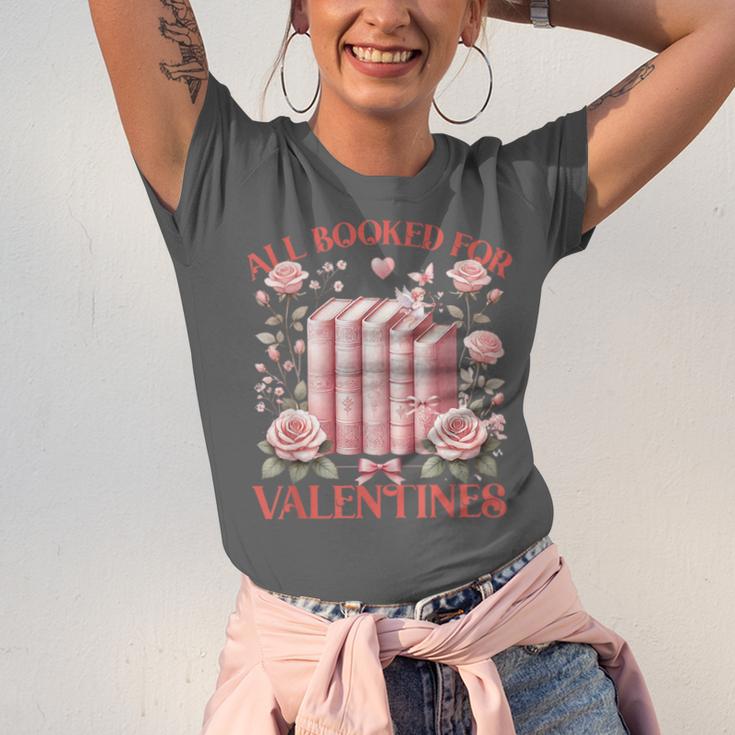 All Booked For Valentines Shirt Romantic Cupid Roses Books Unisex Jersey T-Shirt All Booked For Valentines Shirt Romantic Cupid Roses Books Unisex Jersey T-Shirt