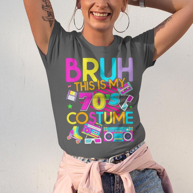 Bruh This Is My 70's Costume Nostalgia Mixtape 1970s Party Unisex Jersey T-Shirt Bruh This Is My 70's Costume Nostalgia Mixtape 1970s Party Unisex Jersey T-Shirt