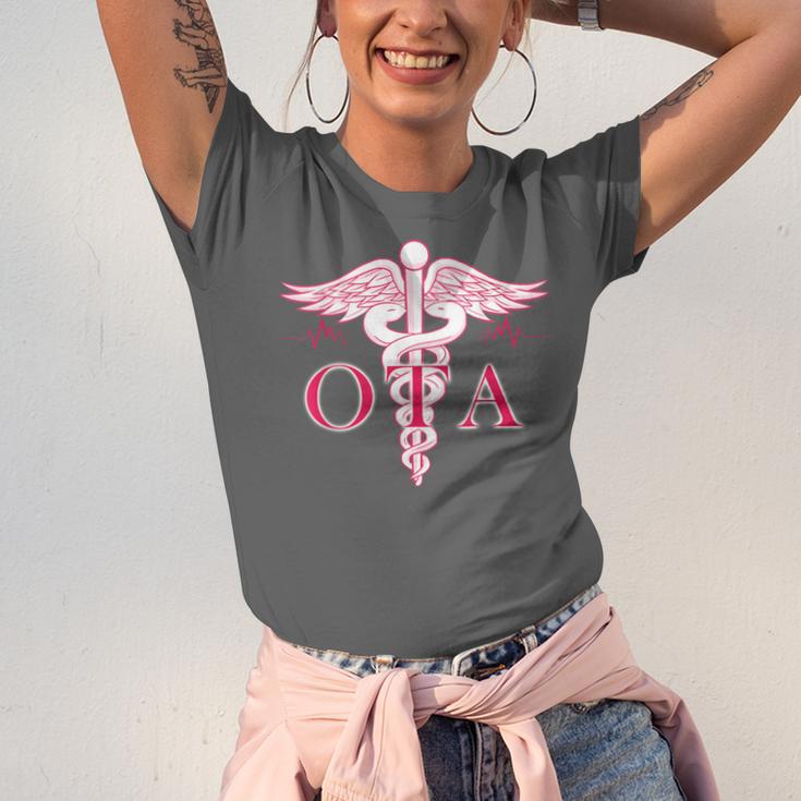 Caduceus Shirt Occupational Therapist Assistant Graduation Unisex Jersey T-Shirt