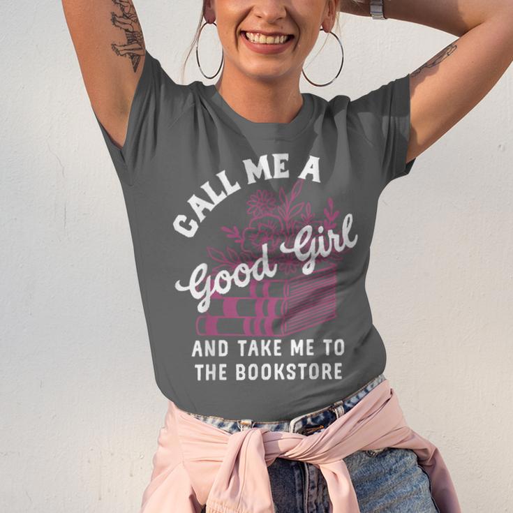 Call Me A Good Girl Take Me To The Bookstore Spicy Books Unisex Jersey T-Shirt Call Me A Good Girl Take Me To The Bookstore Spicy Books Unisex Jersey T-Shirt