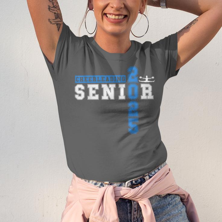 Cheerleading Senior Night Cheer Senior 2025 Graduation 23 Unisex Jersey T-Shirt