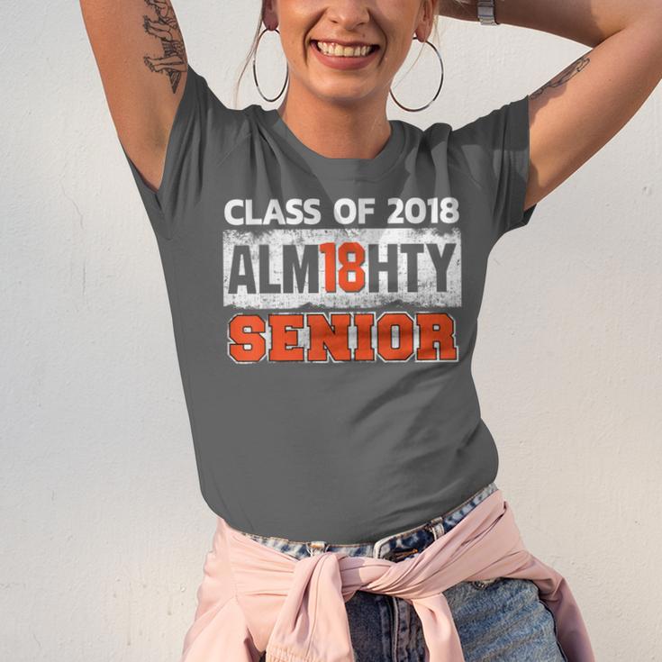Class Of 2018 Alm18hty Senior 2018 Graduation T-Shirt Unisex Jersey T-Shirt