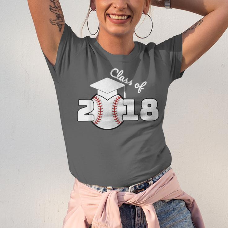Class Of 2018 Baseball Senior Graduation Shirt Grad Unisex Jersey T-Shirt
