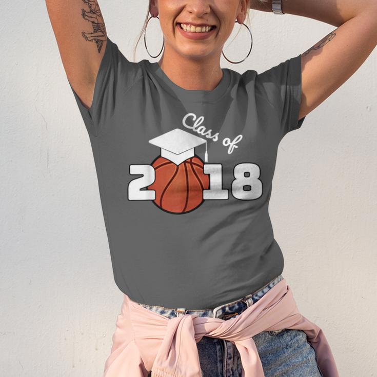 Class Of 2018 Basketball Senior Graduation Shirt Grad Unisex Jersey T-Shirt