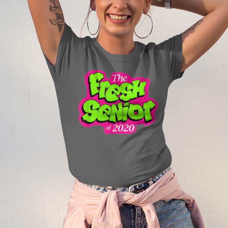 Class Of 2020 Senior 90s TV Style Graduation Unisex Jersey T-Shirt