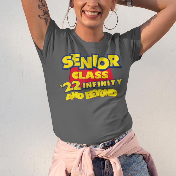 Class Of 2022 Senior 2000s Animated Movie Style Graduation Unisex Jersey T-Shirt