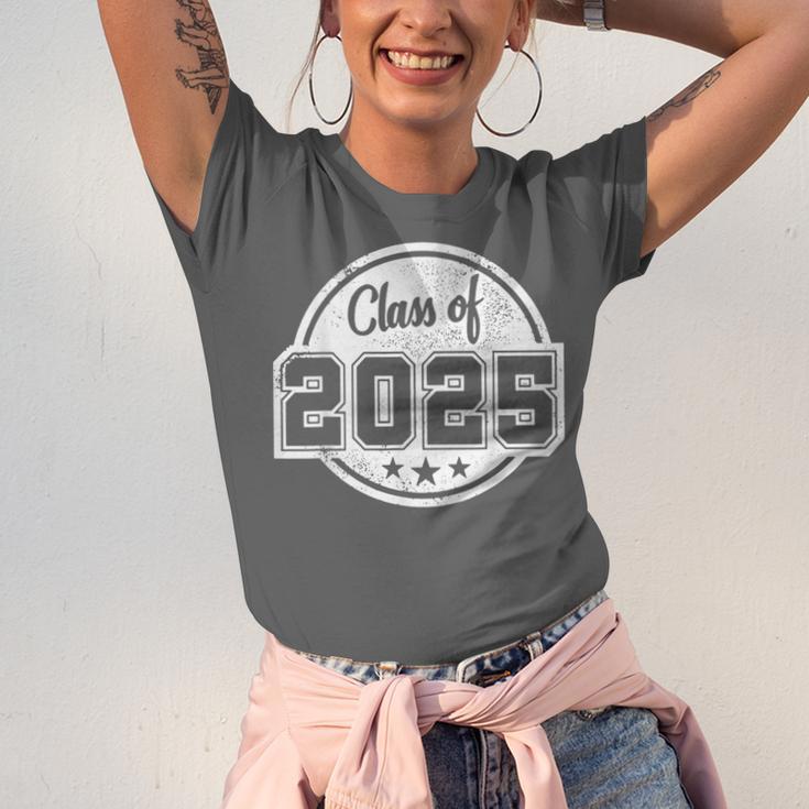 Class Of 2025 Senior School Graduation College Unisex Jersey T-Shirt