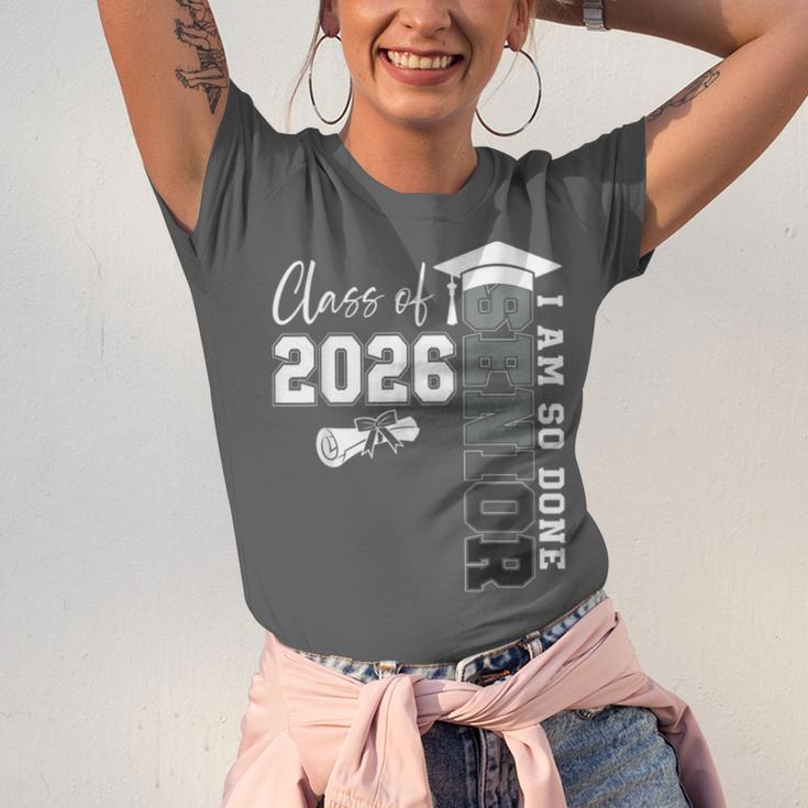 Class Of 2026 Senior 2026 Graduation Decoration Men Senior Unisex Jersey T-Shirt
