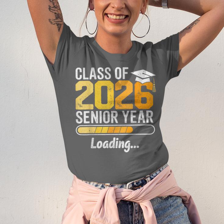 Class Of 2026 Senior Year Loading Senior 2026 Graduation Unisex Jersey T-Shirt
