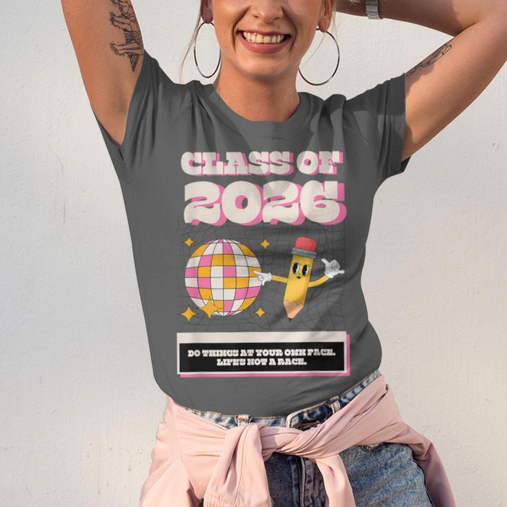 Class Of 2026 Students Graduate 2026 Graduation Unisex Jersey T-Shirt