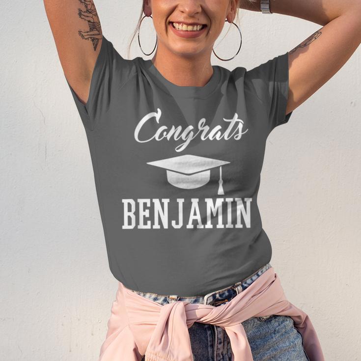 Congrats Benjamin College High School Graduation Unisex Jersey T-Shirt