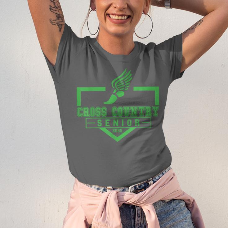 Cross Country Senior Night Senior 2025 Graduation Party 23 Unisex Jersey T-Shirt