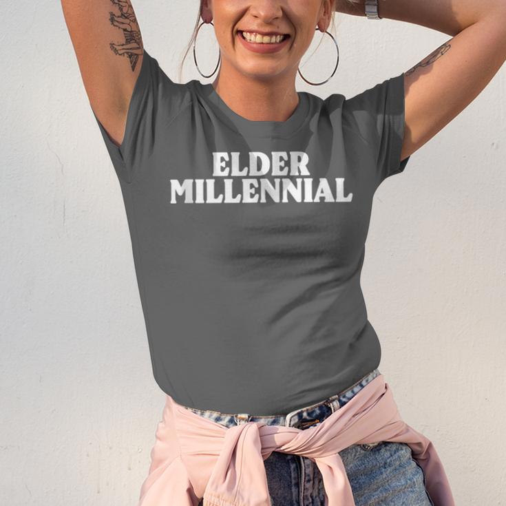 Elder Millennial Retro 90s Nostalgia Unisex Jersey T-Shirt