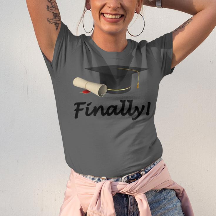 Finally I'm Graduate Graduation Unisex Jersey T-Shirt