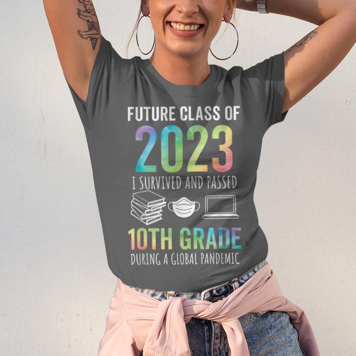 Future Class Of 2023 10th Grade Graduation 2021 Unisex Jersey T-Shirt