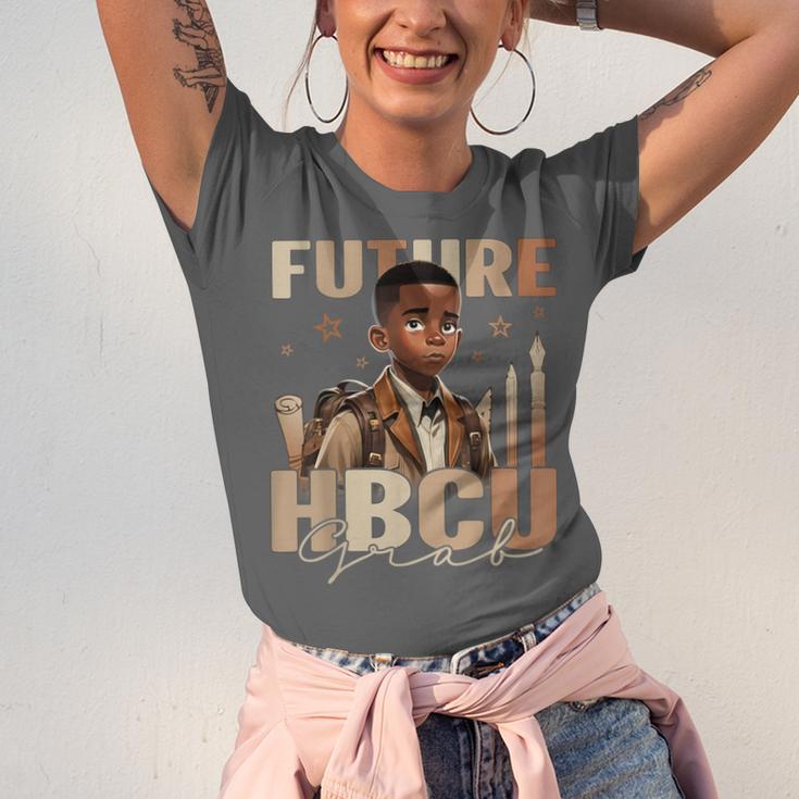 Future HBCU Grad History Boy Kids Graduation HBCU Unisex Jersey T-Shirt
