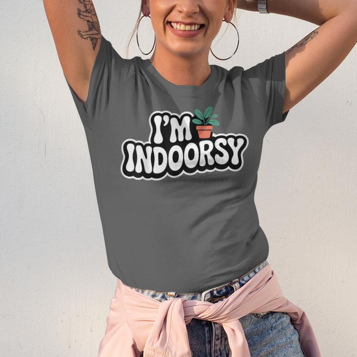Goth Gardening Introvert Social Battery Outfit Unisex Jersey T-Shirt Goth Gardening Introvert Social Battery Outfit Unisex Jersey T-Shirt