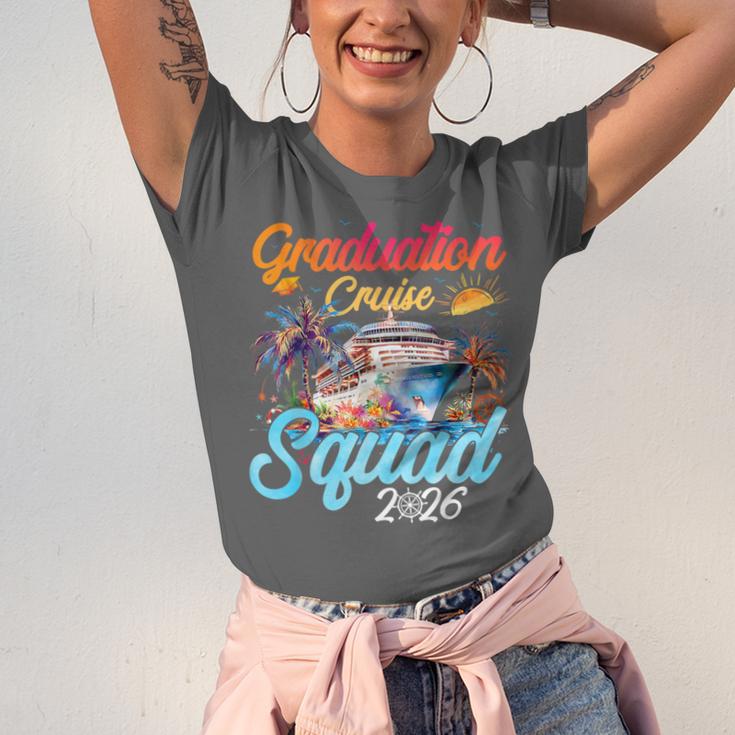 Graduation Cruise Squad 2026 Cruising Graduation Unisex Jersey T-Shirt