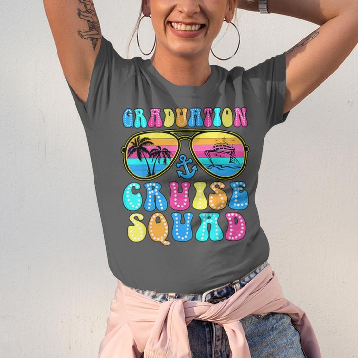 Graduation Cruise Squad Class Of 2025 Vacation Family Grad Unisex Jersey T-Shirt