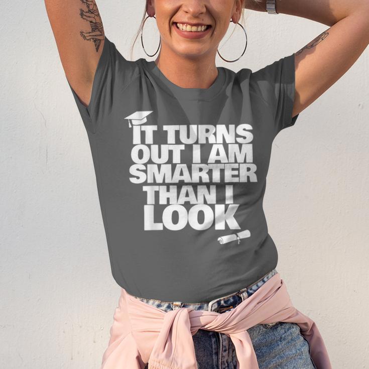 Graduation Graduation I'm Smarter Than I Look Unisex Jersey T-Shirt