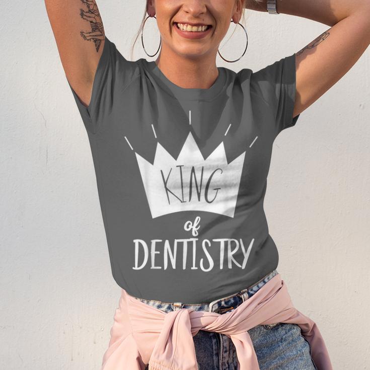 Graduation King Of Dentistry Dentist Or Hygienist Unisex Jersey T-Shirt