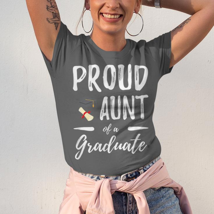 Graduation Shirt 2018 Proud Aunt Of a Graduate Unisex Jersey T-Shirt