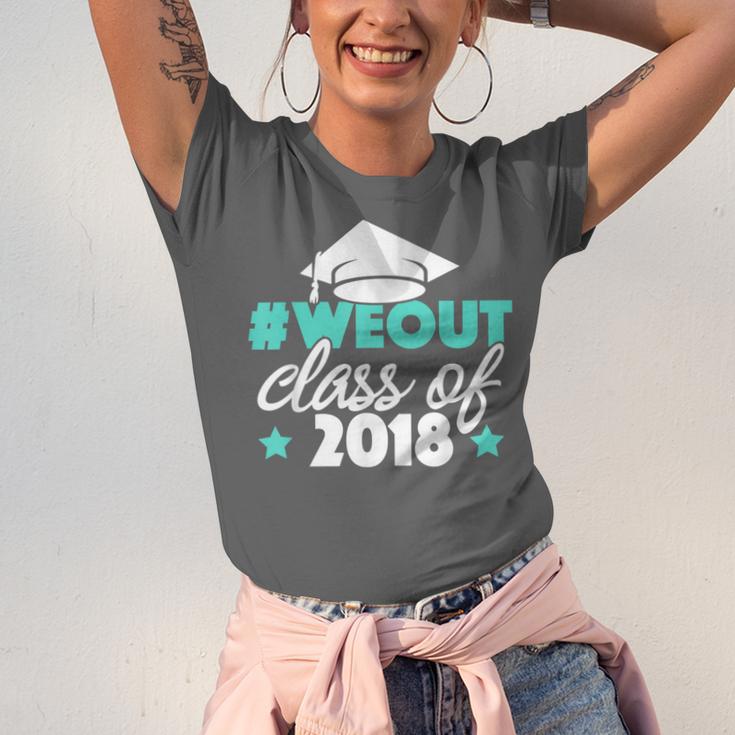 Graduation Shirt We Out Class Of 2018 Graduation Tee Unisex Jersey T-Shirt