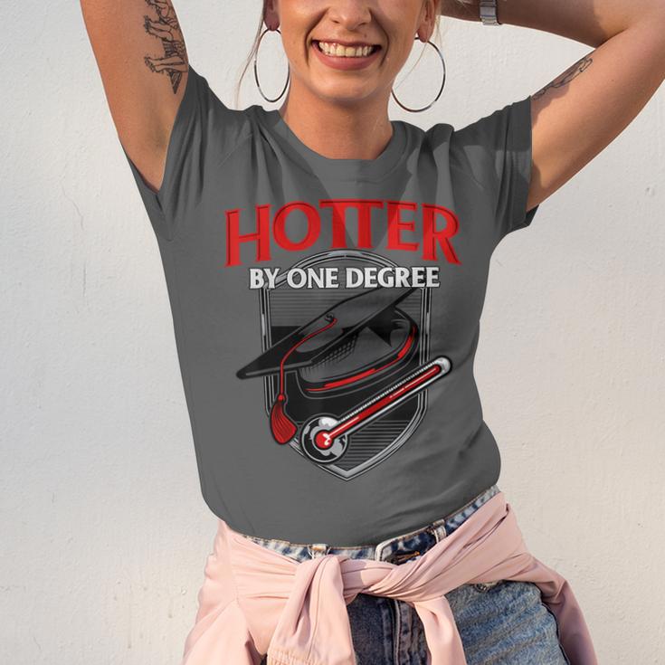GraduationShirt Hotter By One Degree Unisex Jersey T-Shirt