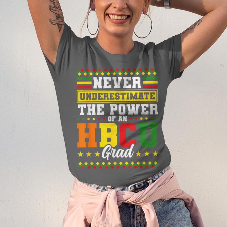 HBCU Grad Historically College Graduation Unisex Jersey T-Shirt