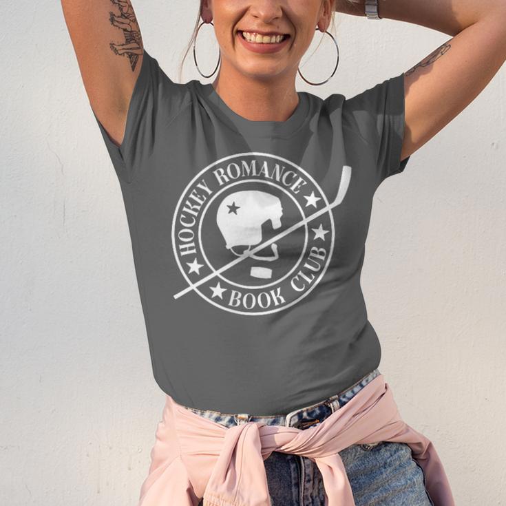 In My Hockey Romance Era Romance Hockey Book Club Unisex Jersey T-Shirt